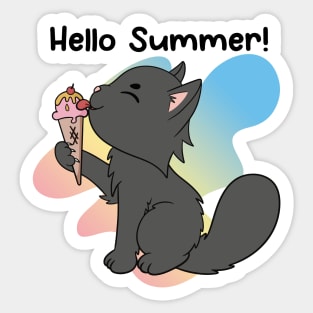 Hello Summer! Sticker